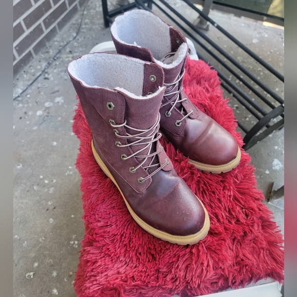 Timberland Teddy Fleece lined boots - Picture 3 of 7